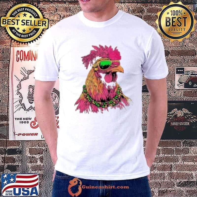 Mardi Gras Chicken Shirt