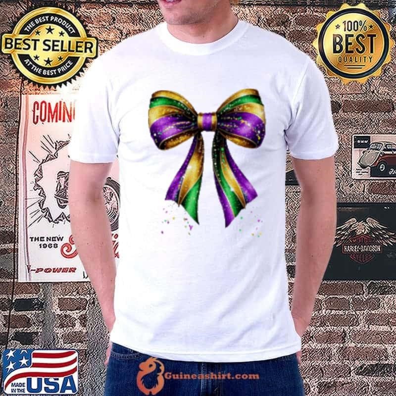 Mardi Gras Coquette Bow Louisiana New Orleans Carnival Unisex