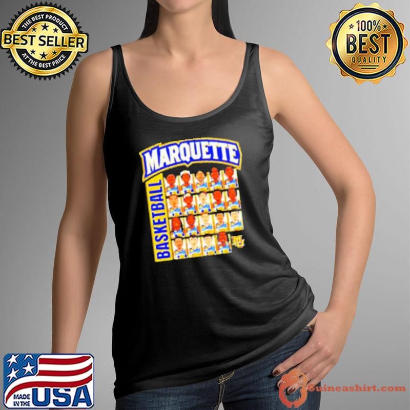 Marquette Golden Eagles men's basketball Team Caricature cartoon T-Shirt