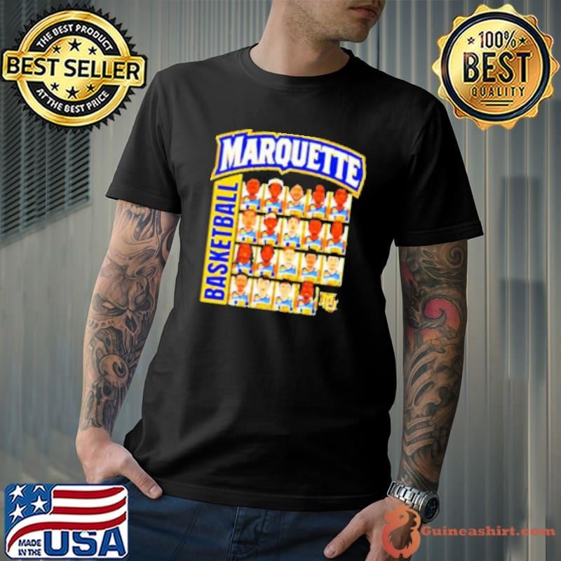 Marquette Golden Eagles men's basketball Team Caricature cartoon Unisex