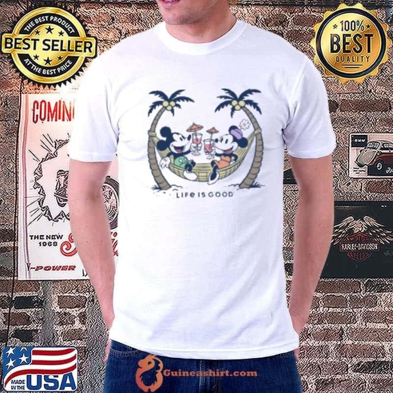 Mickey And Minnie Life Is Good Shirt