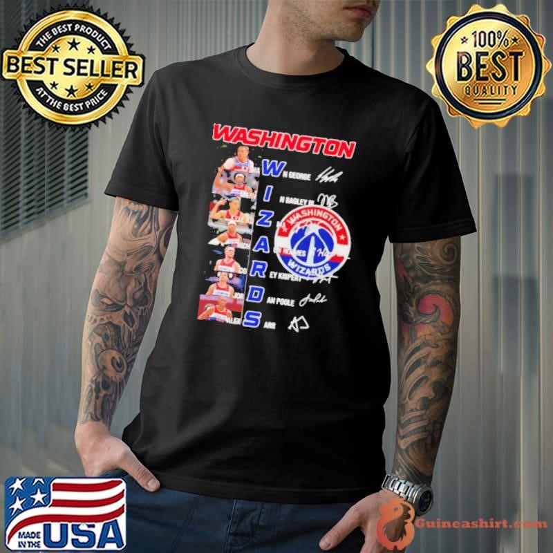 NBA Washington Wizards players name signature Unisex