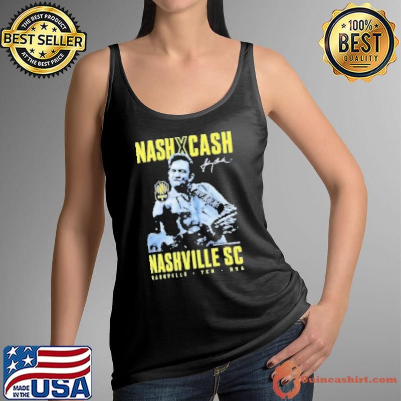 Nashville SC x Johnny Cash Finger Tank Top