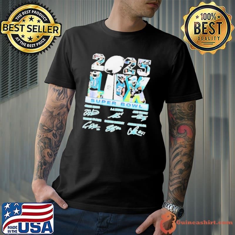 Philadelphia Eagles 2025 Super Bowl Lix Championship Signature Unisex
