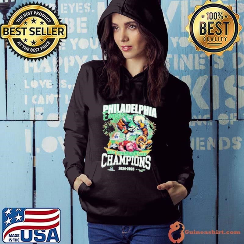 Philadelphia Eagles Nfc Championship Champions 2024 2025 Shirt