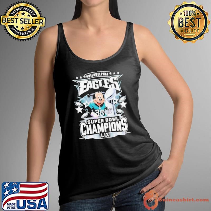 Philadelphia Eagles X Mickey Super Bowl Champions LIX Shirts