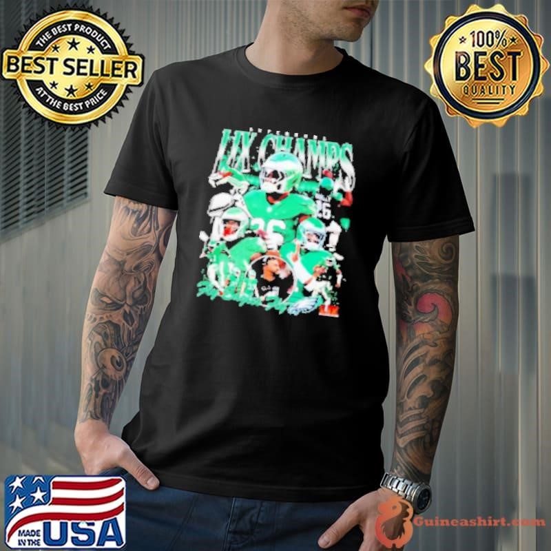Philadelphia Eagles super bowl LIX champs fly Eagles fly vintage graphic Shirt