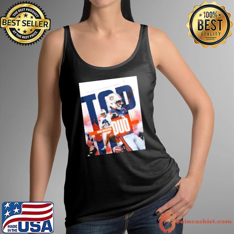 Poster Auburn Football Cam Coleman Eric Singleton Jr College Football's 2025 Top Wide Receiver Duo Signatures Shirt