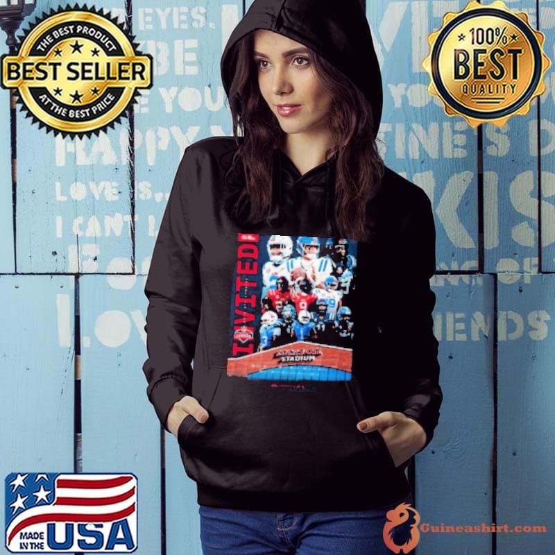 Poster Ole Miss Football 11 Rebels Invited to the 2025 NFL Scouting Combine Lucas Oil Stadium T Hoodie