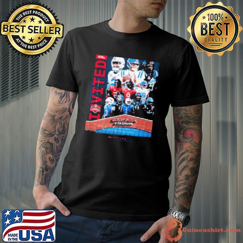 Poster Ole Miss Football 11 Rebels Invited to the 2025 NFL Scouting Combine Lucas Oil Stadium T Unisex