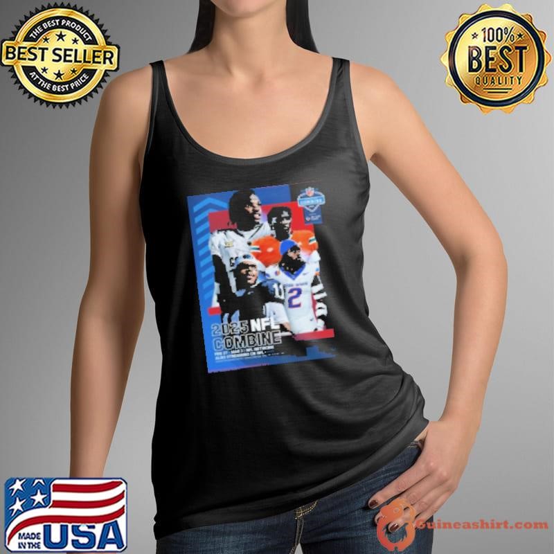 Poster One Week Away From The Combine 2025 NFL Combine Feb 27 – Mar 2 2025 Shirt