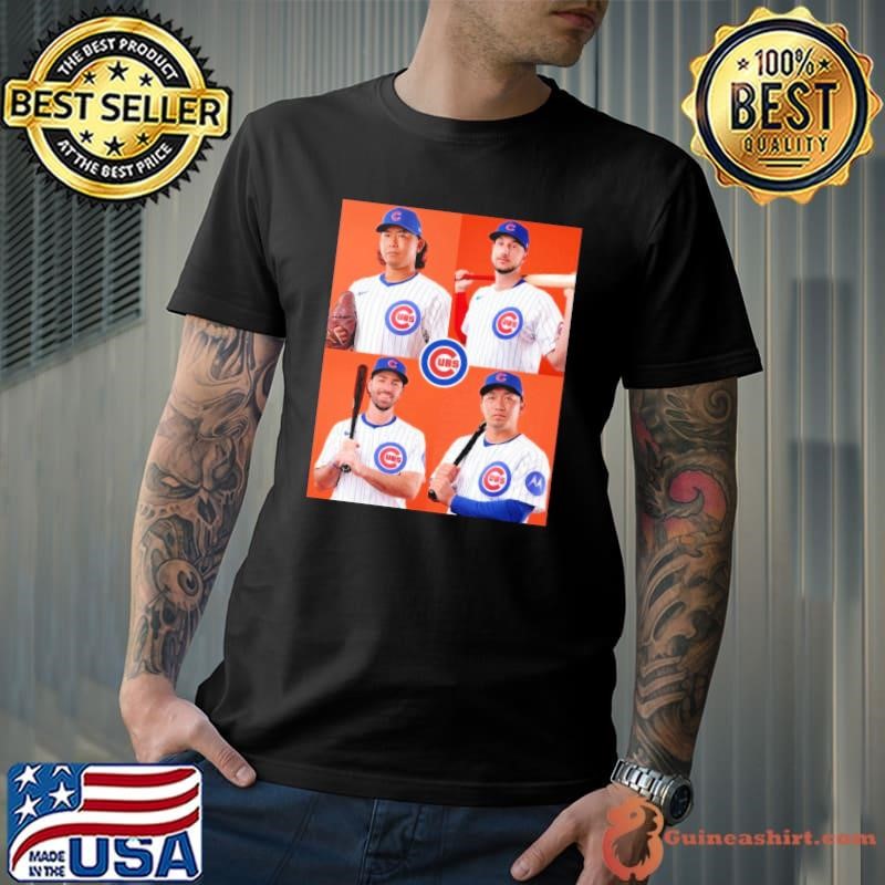Poster Photo day from the Northsiders Chicago Cubs MLB Shota Imanaga, Kyle Tucker, Swanson, Suzuki Unisex