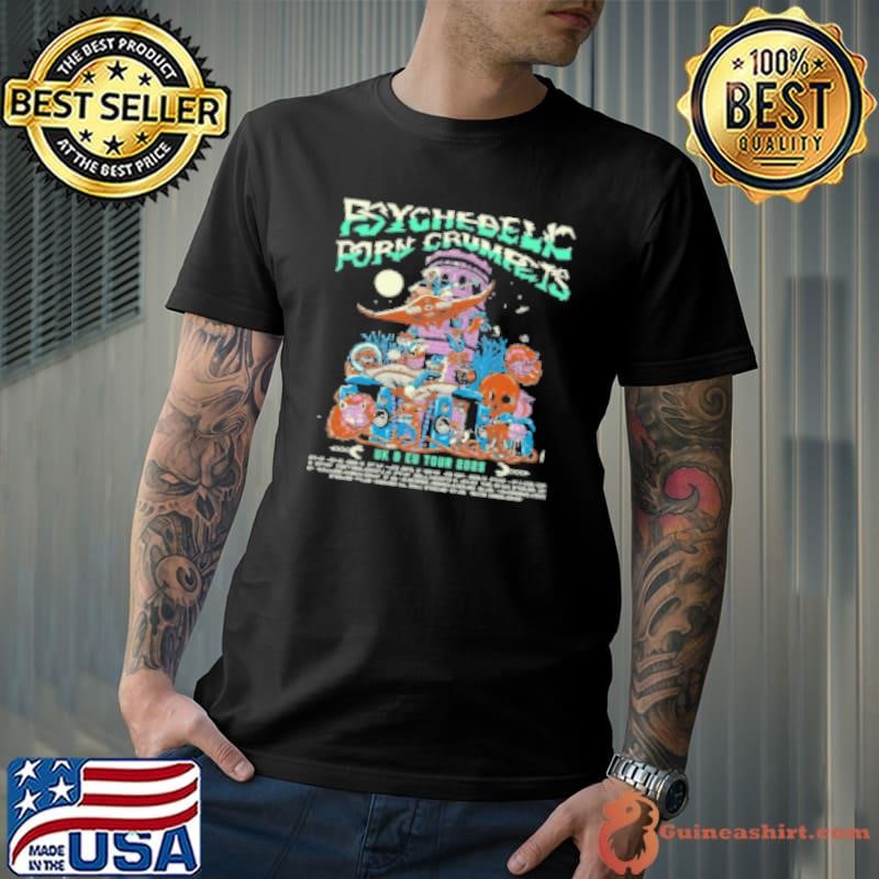 Psychedelic Porn Crumpets UK And EU Tour 2025 Poster Shirt