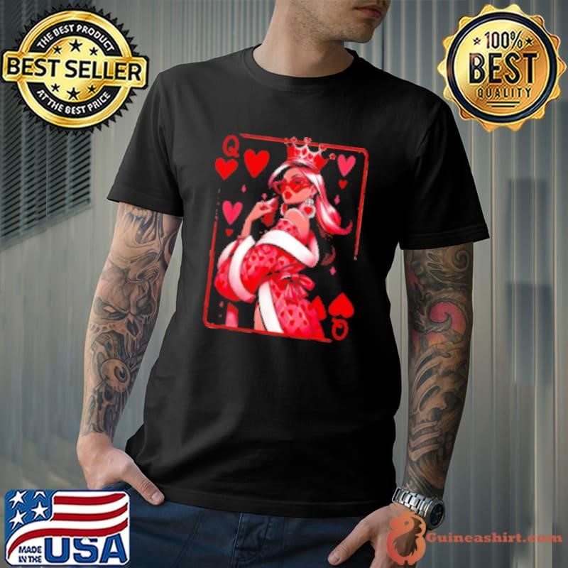 Queen Of Hearts Cute Feminist Playing Card Design Unisex