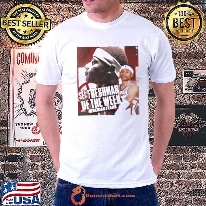 SEC Freshman of the Week Jeremiah Fears Oklahoma Sooners men’s basketball NCAA Unisex