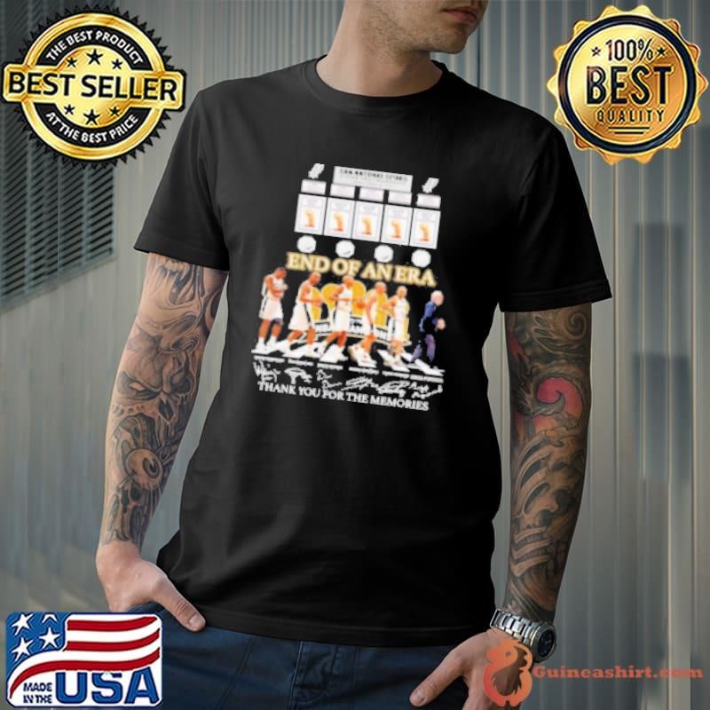 San Antonio Spurs end of an era thank you for the memories Unisex