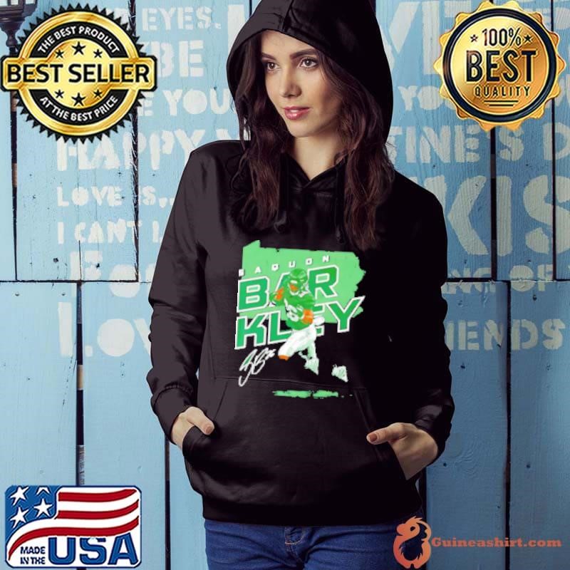 Saquon Barkley Philadelphia Eagles NFL Map Hoodie