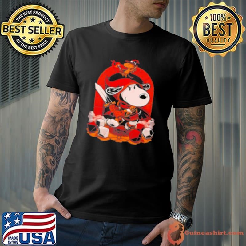Snoopy and Woodstock Beagle RPG Adventure Shirt