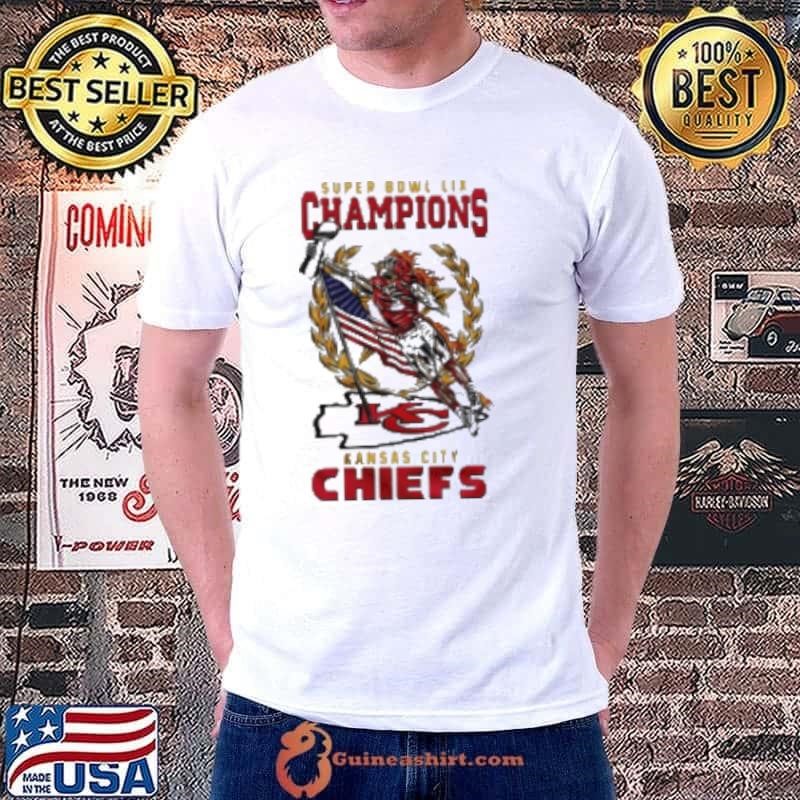 Super Bowl LIX 2025 Champions Kansas City Chiefs NFL Mascot Cup Shirt