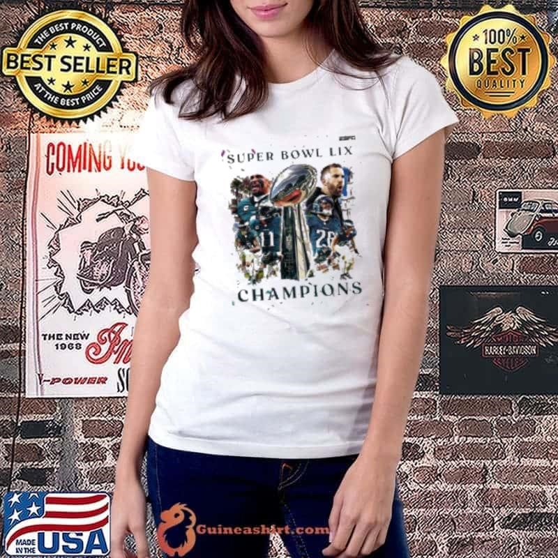 Super Bowl LIX Champions Is The Philadelphia Eagles NFL 2024 2025 Season Ladiestee