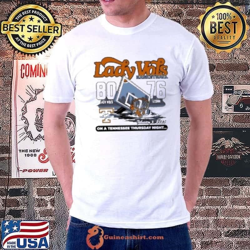 Tennessee Volunteers Lady Vols Basketball On A Tennessee Thursday Night Shirt