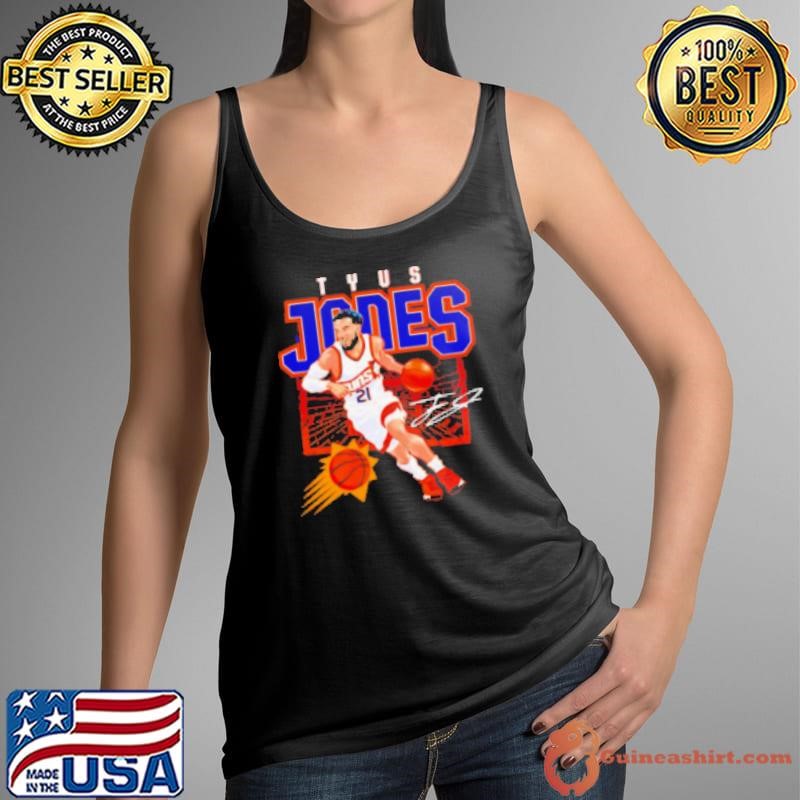 Tyus Jones Phoenix Suns NBA basketball shattered signature vintage T Tank Top