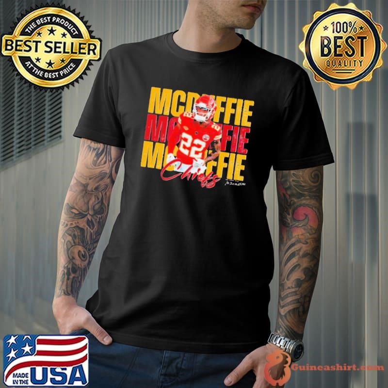 Vintage Trent Mcduffie 22 Kansas City Chiefs Football Players Super Bowl 2025 Shirt