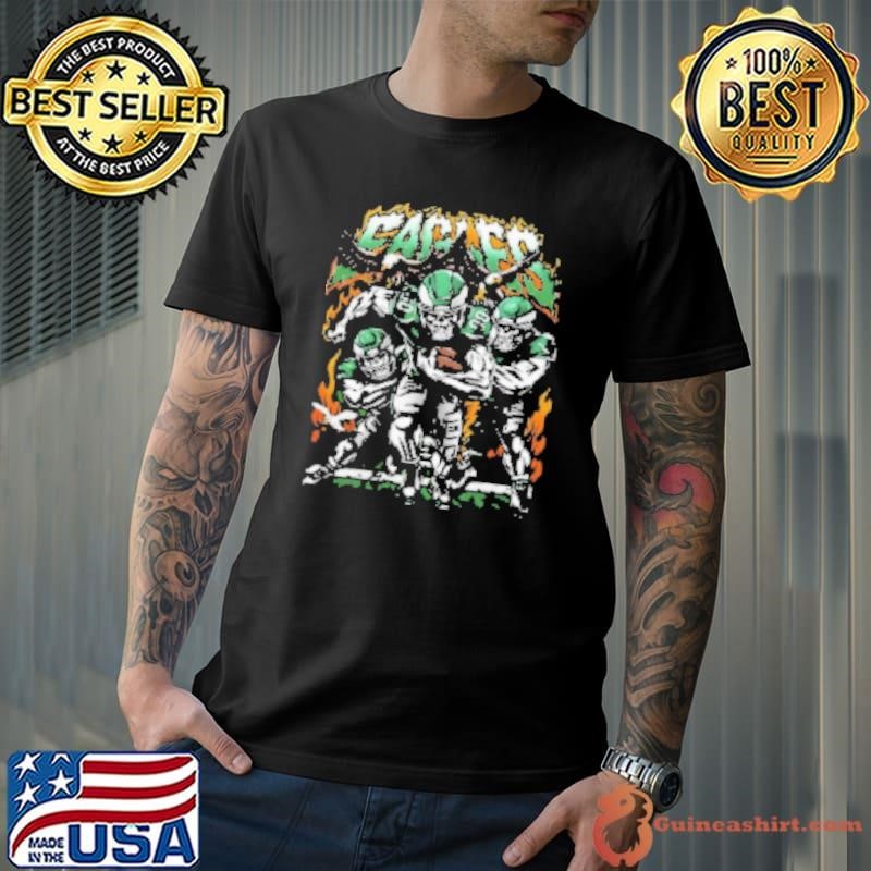 Warren Lotas Philadelphia Eagles Push Super Bowl LIX Skeleton Painting  shirt