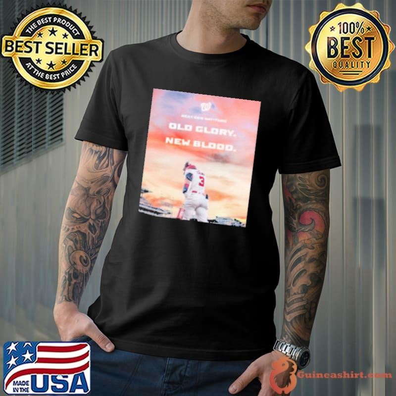 Washington Nationals Next Gen Natitude Old Glory New Blood a declaration for a NEW generation Unisex