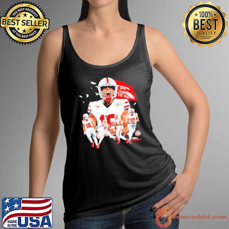 Will Howard Ohio State Buckeyes Graphic 2025 Tank Top