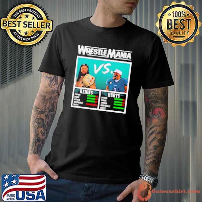 Wrestlemania Roman Reigns vs Jalen Hurts Unisex