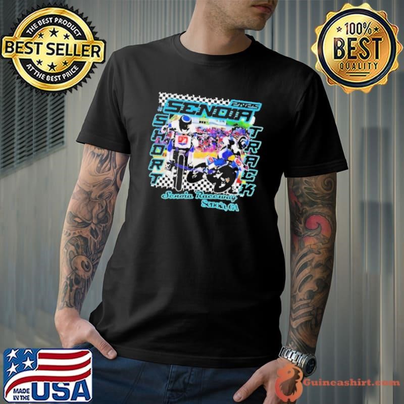 2025 Senoia Short Track American Flat Tracker shirt