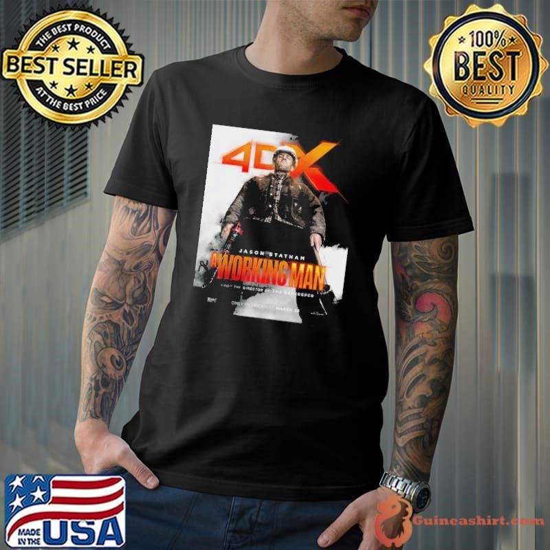 A Walking Man Movie Film Jason Statham Release In Theater March 28th 2025 Shirt