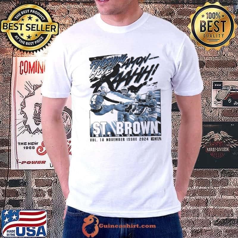 Amon-Ra St. Brown Detroit Kameha German-American professional football wide receiver Unisex