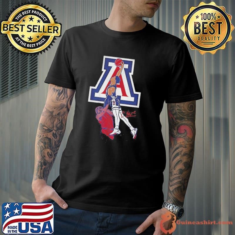 Arizona Wildcats Caleb Love Dunk Signature Shirt