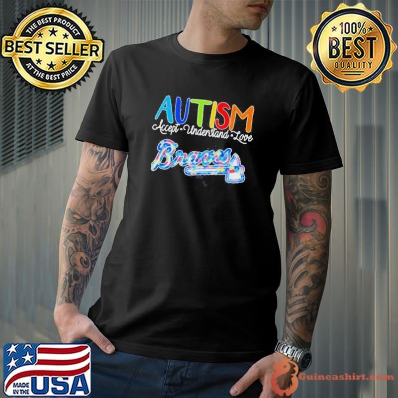 Atlanta Braves Autism Accept Understand Love Unisex