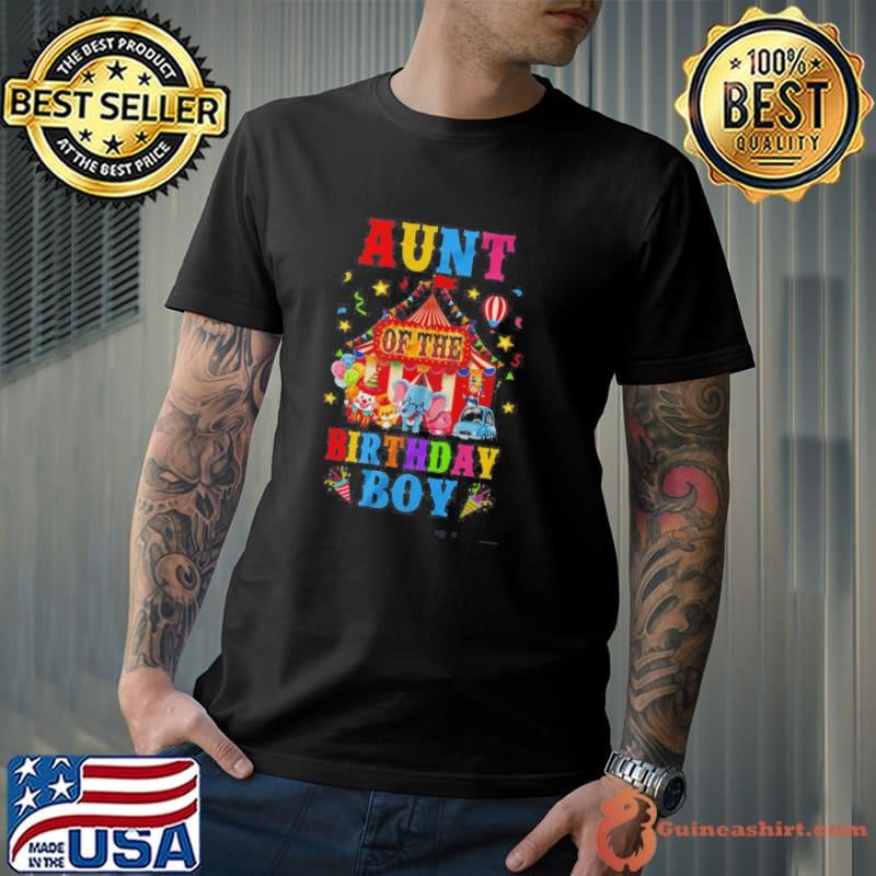 Aunt Of The Birthday For Boy Circus Carnival Theme Party Unisex