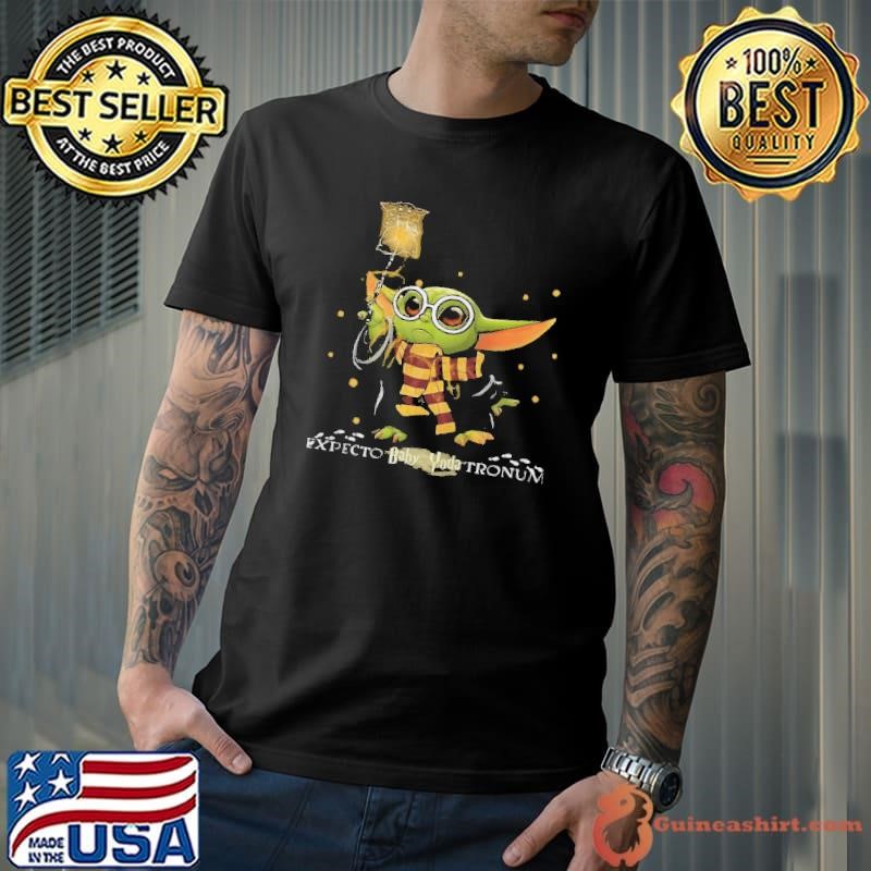 Baby Yoda Expecto Baby Yoda Tronun Harry Potter shirt