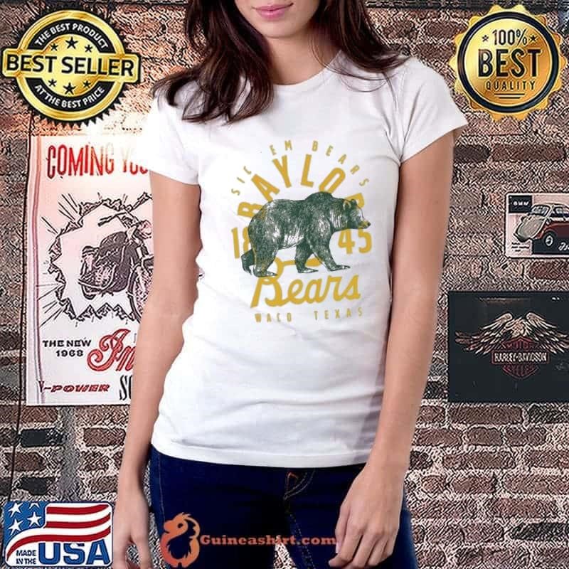 Baylor Bears Sic Em Bears 1845 Waco Texas Mascot Ladiestee