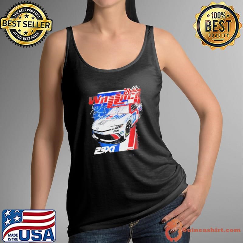 Bubba Wallace 23XI Racing Black Mobil 1 Car Shirt