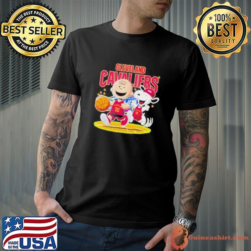 Cleveland Cavaliers Charlie Brown Snoopy Happy Shirt