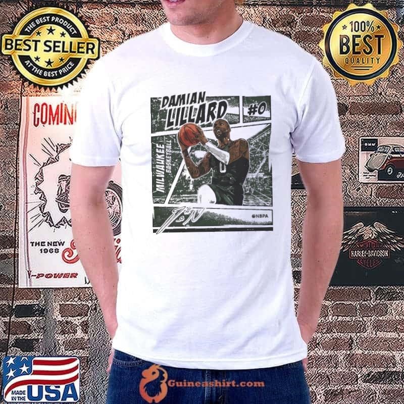 Damian Lillard American professional basketball Milwaukee Comic Unisex