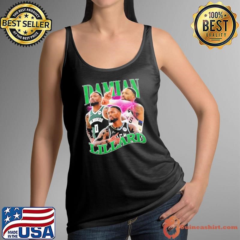 Damian Lillard American professional basketball player Milwaukee Bucks Tank Top