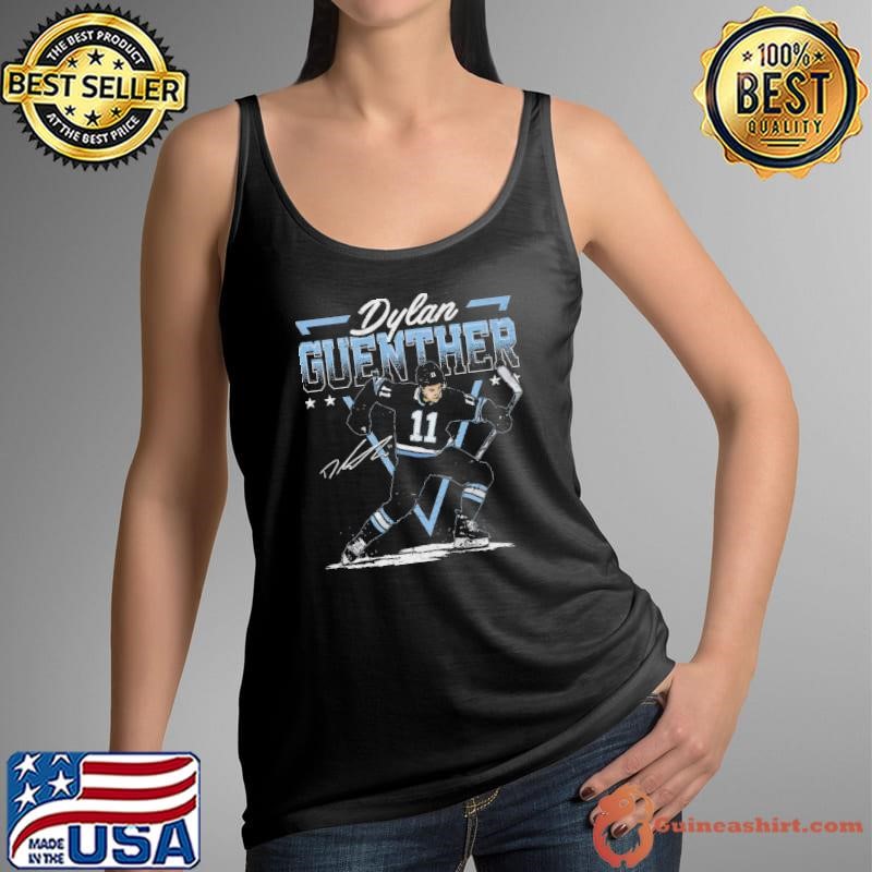 Dylan Guenther Canadian professional ice hockey right winger Utah Triangle T-Shirt