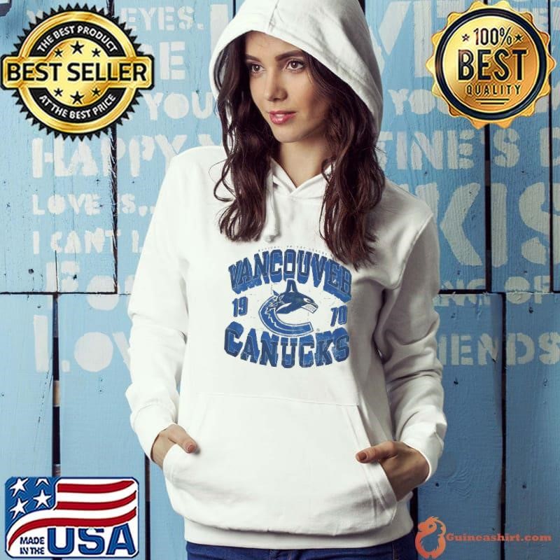 Happy Vancouver Canucks Rink Arched Wordmark Shirt