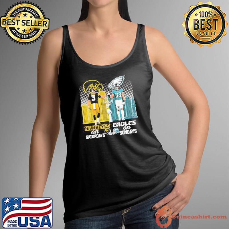 Hawkeyes On Saturdays Eagles On Sundays 2025 Tank Top