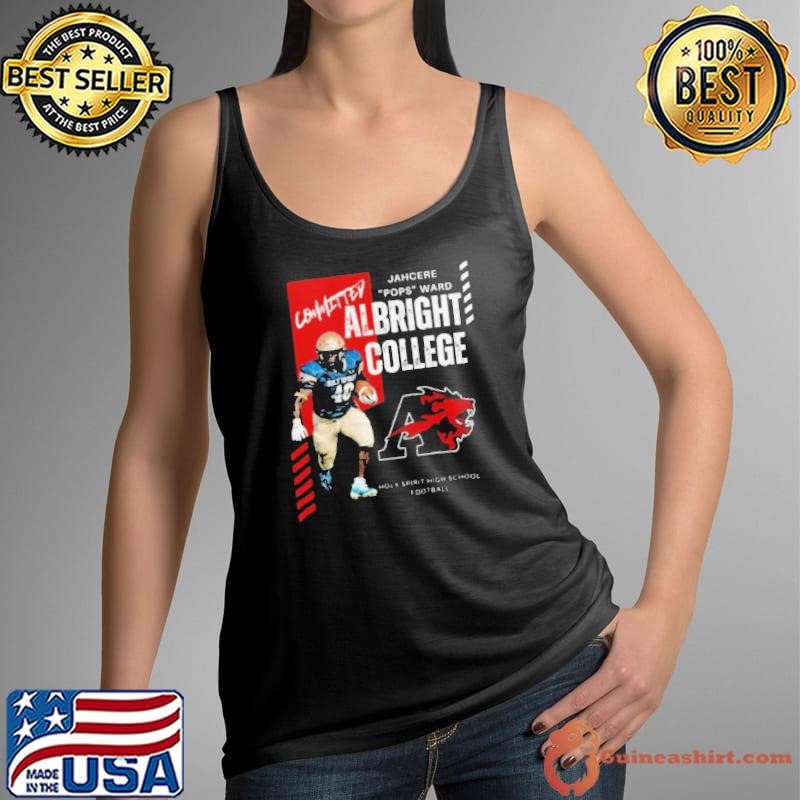 Holy Spirit High School Football Committed Jahcere Pops Ward Albright College Poster Shirt