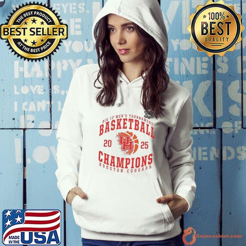 Houston Cougars Womens 2025 Big 12 Mens Basketball Conference Tournament Champions Shirt