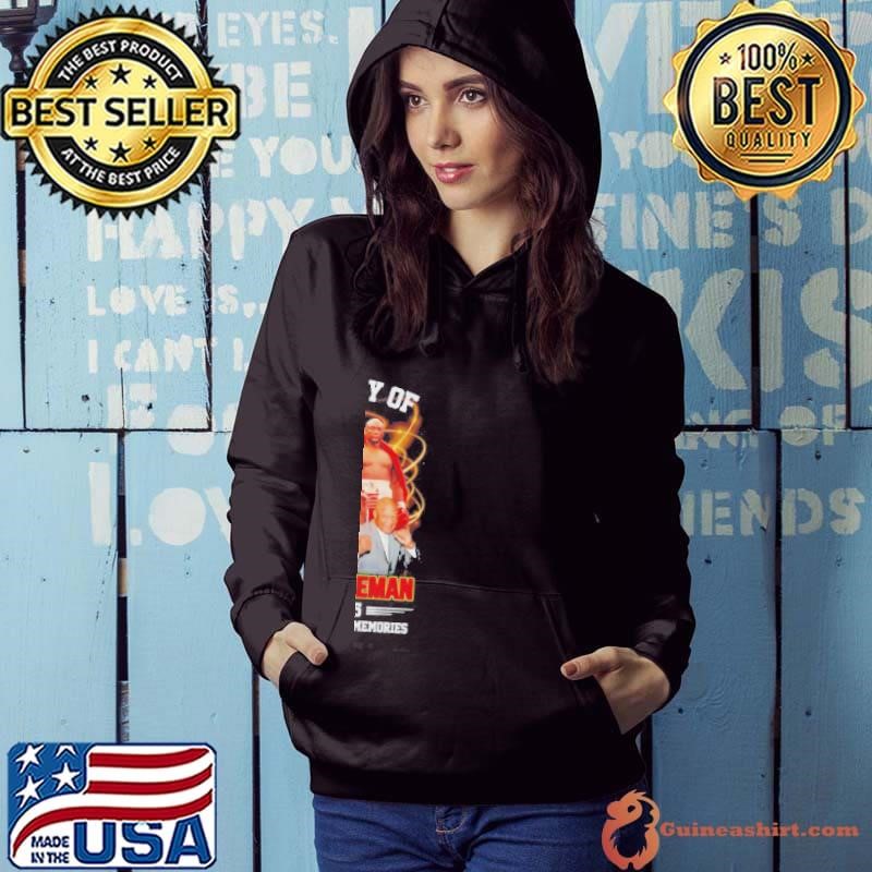 In Memory Of George Foreman 1949 2025 Thank You For The Memories Hoodie
