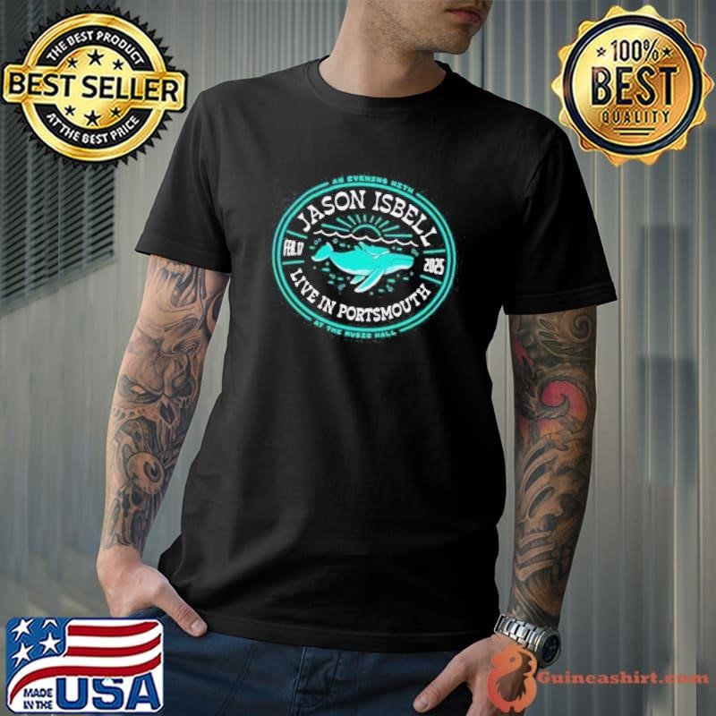 Jason isbell and the 400 unit feb 17 2025 the music hall portsmouth shirt